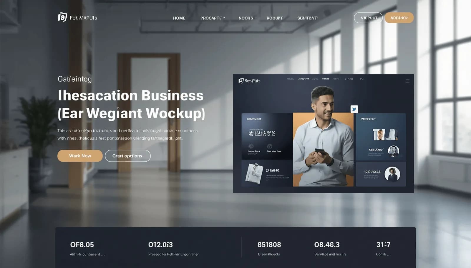 Business Website example 3