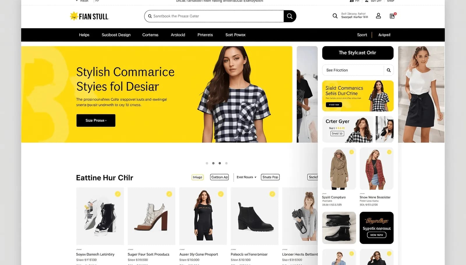E-Commerce Website example 3