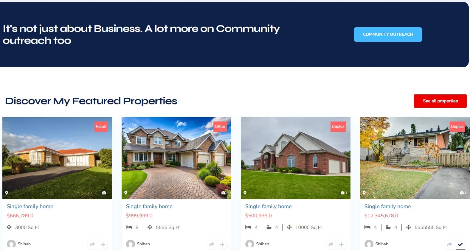 Personal Brand & Portfolio Website screenshot 1